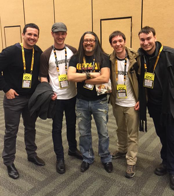 Met with John Romero at GDC 2015!