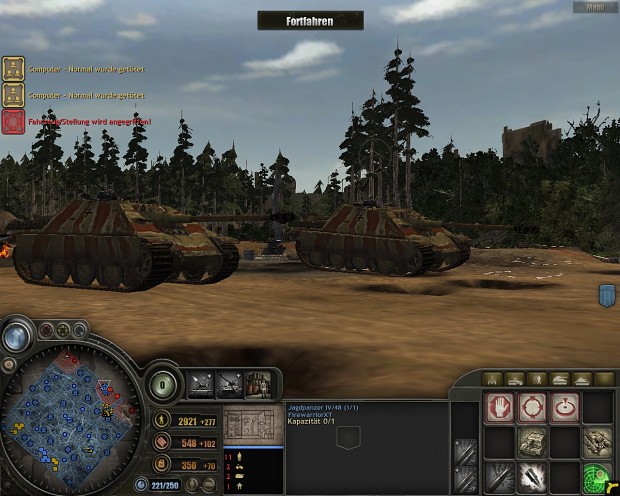 Jagdpanther einsatzbereit