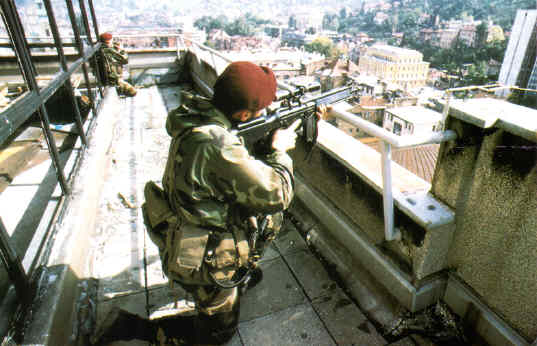 Italian Sniper at Sarajevo