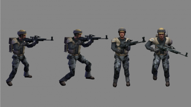 New Infantry Animations (Work-in-progress)