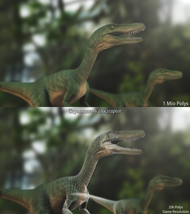 Crynosaurs Velociraptor
