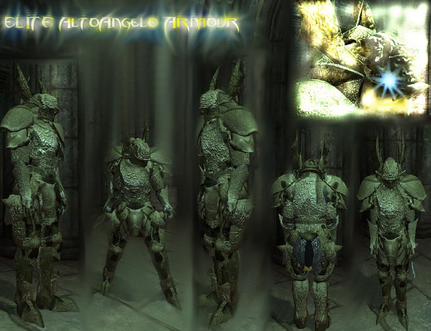 EliteAltoAngelo armor for oblivion