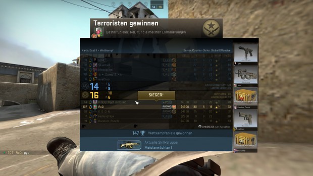 First competetive game with Wout/Waut.