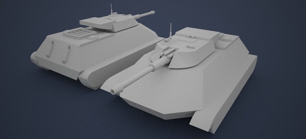 4M "Hammer" attack tank. (Remade)