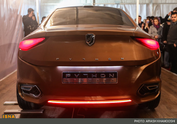 Python sports car concept.