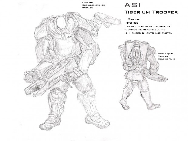 ASI Tiberium Trooper Concept