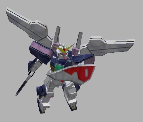 Gundam Double X (DX) moving mode model