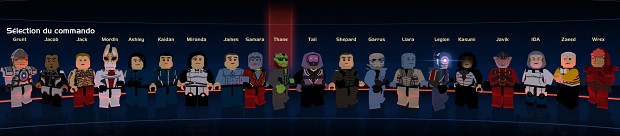 mass effect squad selection