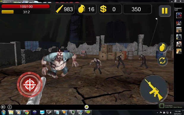 Cso zombie in android app