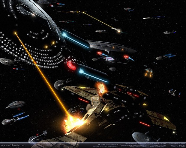 Federation Battle with the Cardassian's