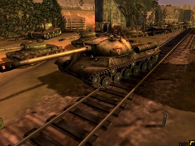 IS-3 and IS-2, to Berlin