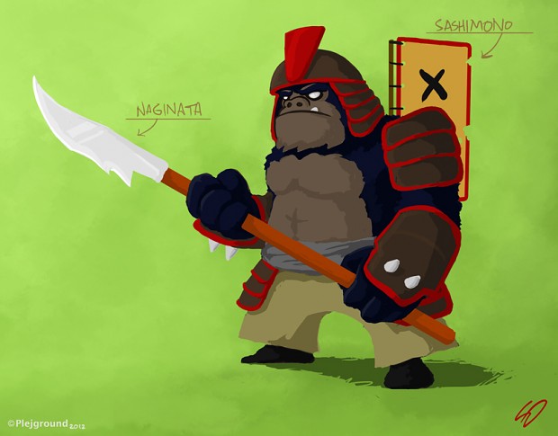 Gorilla Samurai