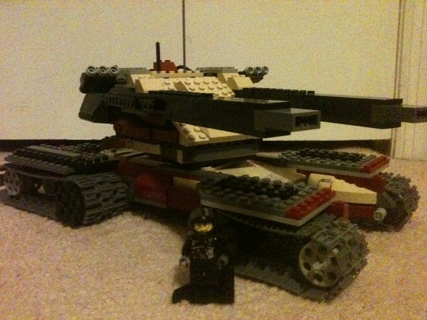 My custom lego Mammoth tank