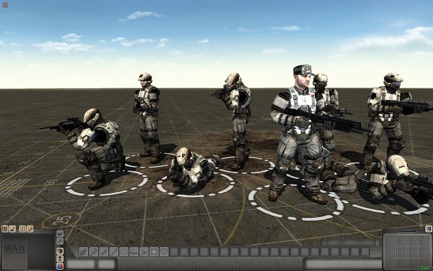 Halo Reach humanskins (Marine Squad)