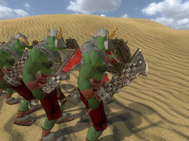 Warsword Conquest Submod Overhaul- Orc Weapons/Shields