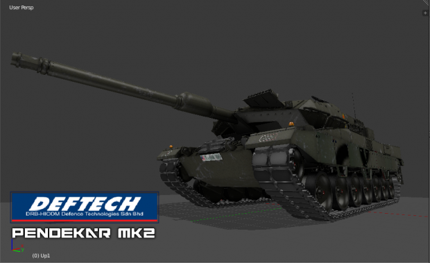Deftech Pendekar MK2 [ Front ]