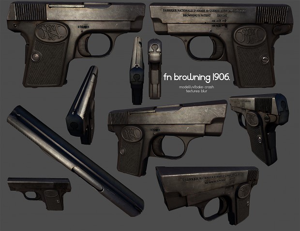 FN Browning 1906 Complete