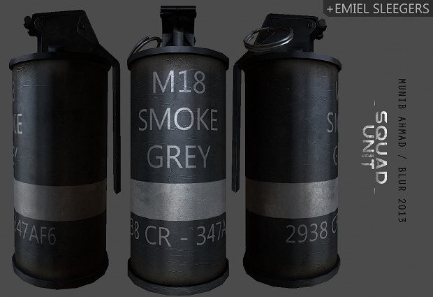 Smoke Grenade for SquadUnit