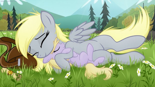 derpy hooves and dinky hooves