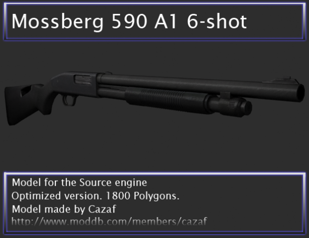 Mossberg 590 a1 6 shot