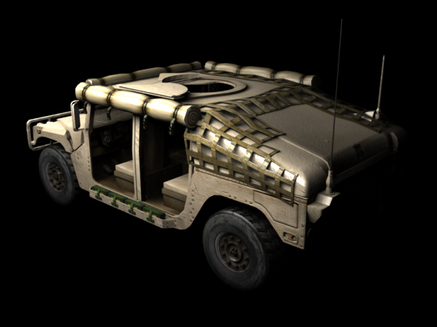 Humvee skin 1 back