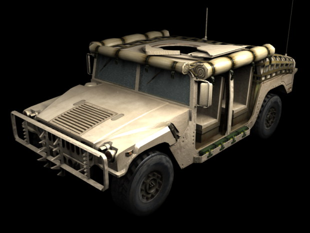 Humvee skin 1 front