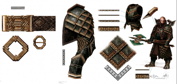 Dwalin Heavy Regal Armor Details