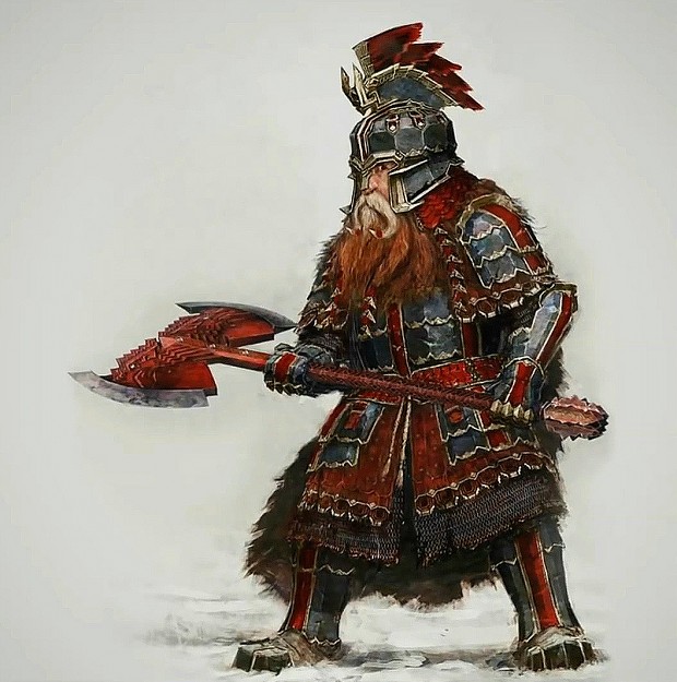 Lord Dain of the Iron Hills Regal Heavy Armor