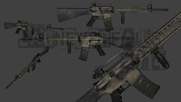 BF3's M16A3 Desert tan Camo for BF2 Coming in BFSP