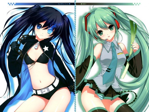 Me and Black Rock Shooter