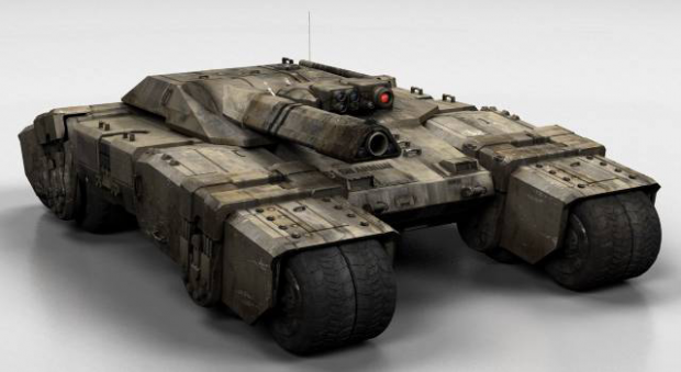 A CNC-3 Bulldog Tank concept