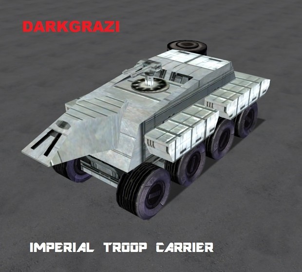 Imperial troop carrier