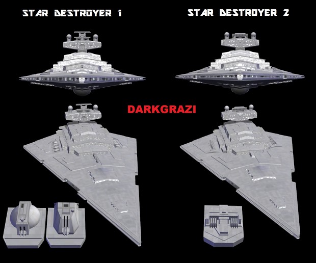 Star Destroyer Classe 1 and 2