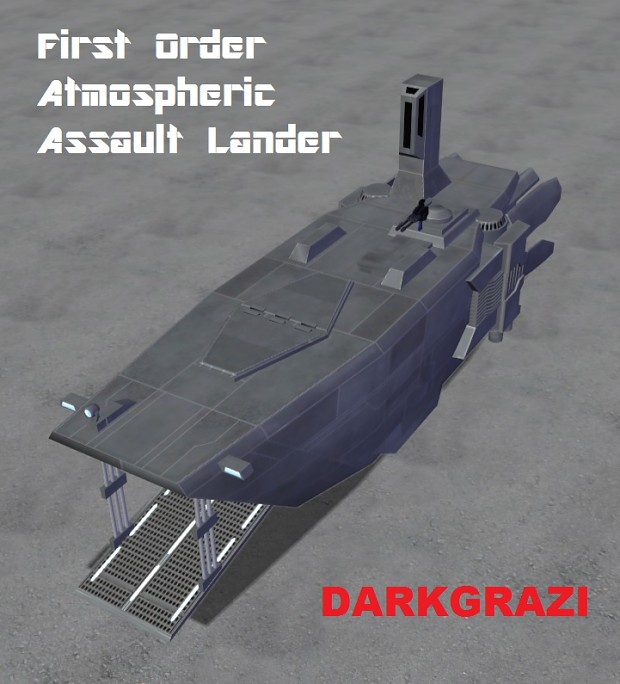 first order atmospheric assault lander