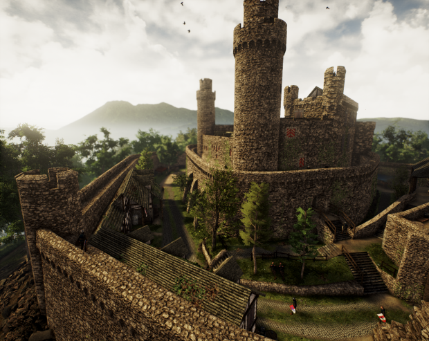 Auerbacher Schloss (Castle Auerbach) - Unreal Engine 4