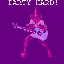 rock on banghead party