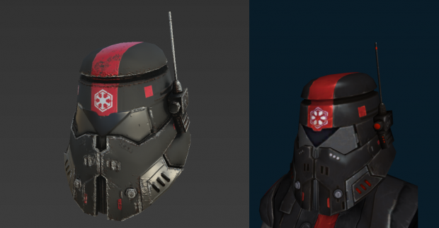 Imperial Sith Trooper Helmet Remaster