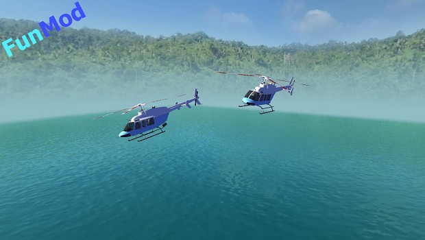 FunMod-Bell 407 Non-flyable