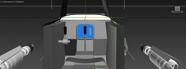 Low detail cockpit