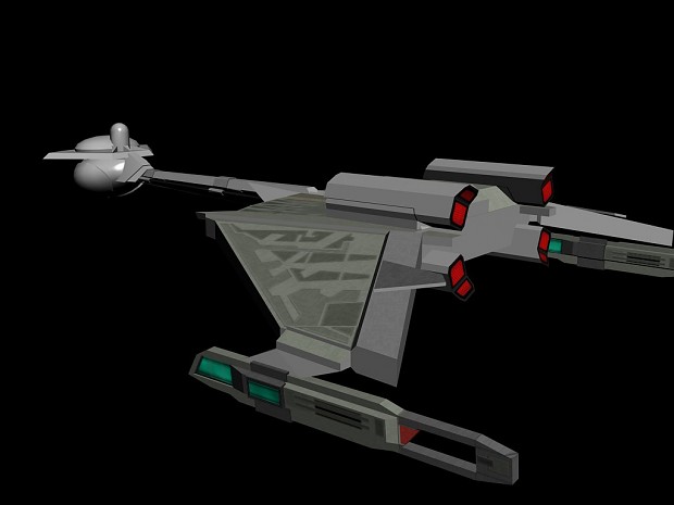 Unfinished Retro Klingon Ship