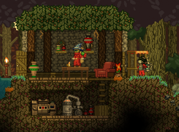 New and modded furniture for Starbound
