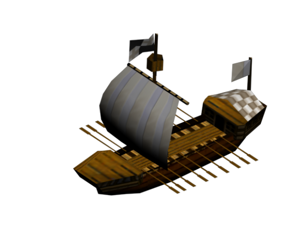 Mediaeval longship
