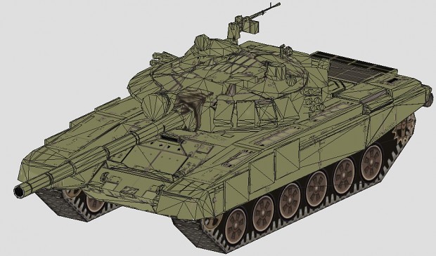 T-72BM in 3dsmax