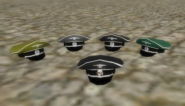 officer caps