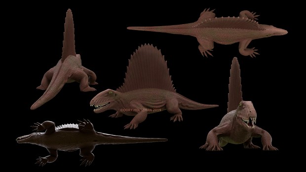 Dimetrodon (Carnivores skin)