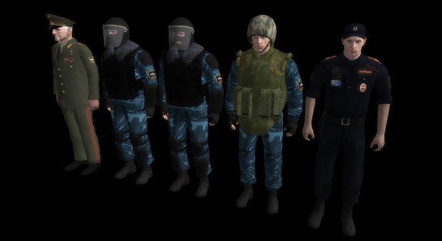 Humanskin-Army and Polic