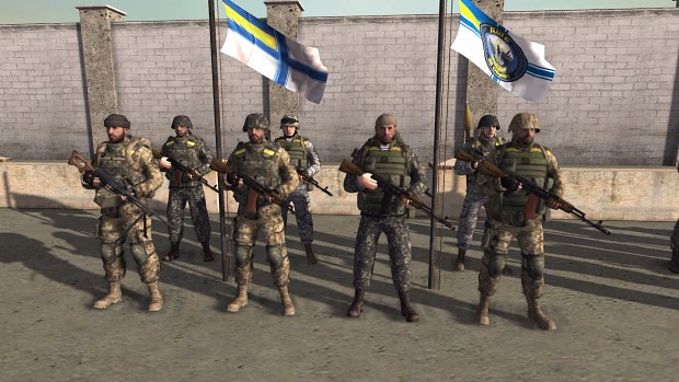 Ukrainian Naval troops!!