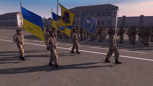 Ukrainian warriors of Azov!