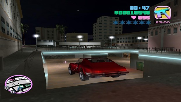 Playing a bit of Grand Theft Auto Vice City