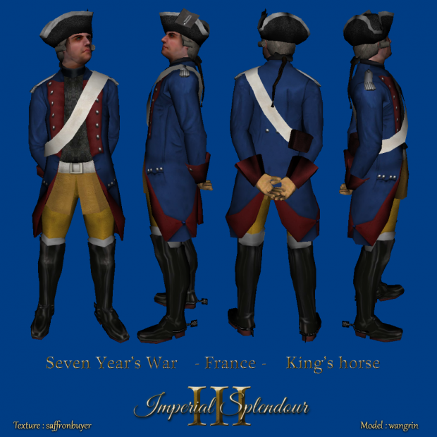 Seven Years' War - French Cavalry